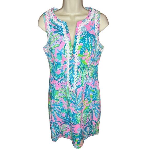 Lilly Pulitzer Della Stretch Shift Dress NWT Size 2 - Picture 1 of 7